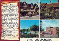 Shakespeare attractions - Stratford-upon-Avon