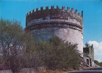 Roma. Tomba di Cecilia Metella e Via Appia Antica