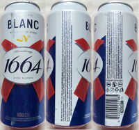 Kronenbourg 1664 Blanc with a hint of citrus 4.8%