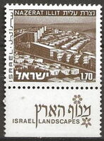 Nazerat Illit - two phosphor bands