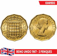 3 Pence (W/o BRITT OMN)