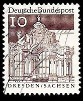 Wallpavillon of the Zwinger, Dresden/Sachsen