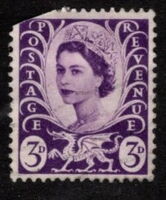 Queen Elizabeth II - Wales - Wilding Portrait