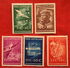 5 items, including: Netherlands Antilles: Sailor and Lighthouse, 1952