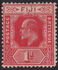 Fiji: King Edward VII (1841-1910), 1906