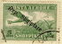 Albania: Airplane Crossing Mountains, overprinted, 1927