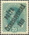 Czechoslovakia: Austrian Stamps of 1916-18 overprinted in black or blue, 1919