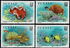 4 items, including: Tuvalu: Spanish Dancer (Hexabranchus sanguineus), 1988