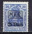 Romania, German Occupation in WWI: M.V.i.R. overprint on "Germania", 1917