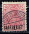 Germany, Saarland: Germania, overprinted SAARGEBIET, 1920