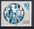 Germany, Democratic Republic (DDR): World Map, the dove of peace, 1985