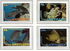 4 items, including: Netherlands Antilles: Blue Tang (Acanthurus coeruleus), 1982