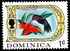Dominica: Hummingbird (Eulampis jugularis), 1969