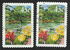 2 items, including: Australia: Roses, Lake and Ornamental Bridge, 2000