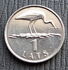 Letonia: 1 Lats (Stork)
