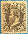 Brazil: Emperor Dom Pedro II, 1883