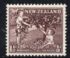 New Zealand: Health - Children Picking Apples 1½d + ½d, 1956