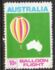 Australia: Cinderella Stamps: Balloon Flight, 1974