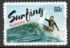 Austrália: Surfer on Crest of Wave, 2013