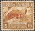 El Salvador: Coffee Export with overprint Aereo, 1937