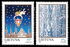 2 items, including: Lithuania: Cherub Holding Lantern above Town, 1997