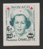 Монако: Princess Charlotte (1898-1977) surcharged, 1951