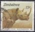 Zimbabwe: Black Rhinoceros (Diceros bicornis) , 1989