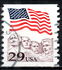 United States of America: Flag Over Mt. Rushmore, 1991
