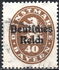 德意志帝国: Official stamp Optd &#039;Deutsches Reich&#039;, 1920