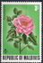 Maldives: Polyantha Rose (Rosa polyantha), 1973