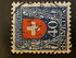 Switzerland: Coat of arms of Schweiz &amp; medieval soldiers, 1922