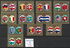 12 items, including: Honduras: Flags of Hungary &amp; Soviet Union, 1975