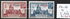 2 items, including: China - French Post Office in Kouang-Tcheou: Angkor Wat and Philippe Pétain (1856-1951) overprint, 1941