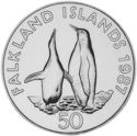 50 Pence (25th Anniversary - World Wildlife Fund)