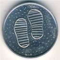 1 Lira (Imprint of human foot)