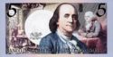 5 Numismas - Benjamin Franklin