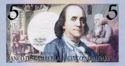 5 Numismas - Benjamin Franklin