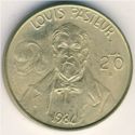 20 Lire (Louis Pasteur)