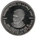 100 Colones (Dr. Oscar Arias Sánchez Peace Nobel)