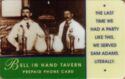 Bell In Hand Tavern - Sam Adams