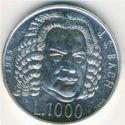 1,000 Lire (Johann Sebastian Bach)