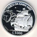 5,000 Lire (Vasco da Gama)