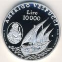 10,000 Lire (Amerigo Verspucci)