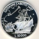 10,000 Lire (John Cabot)