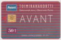 Public Card Avant 50mk (Info 0800-Avant)