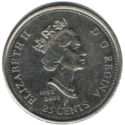 25 Cents (Canada Day - Queen Elizabeth II - Golden Jubilee)