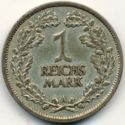 1 Reichsmark (A, D, E, F, G, J)