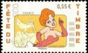Stamp Day- Red-haired Girl is Tex Avery