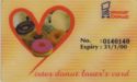 Mister Donut Lover's Card
