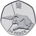50 Pence (Archery 2/29)